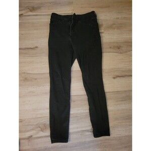 Black Whimsygoth Punk Grunge Rock EXPRESS Denim Jeans Sz 4